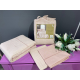 Natural Cotton полутороспальное постельное белье Maison D'or розовый узкая полоска