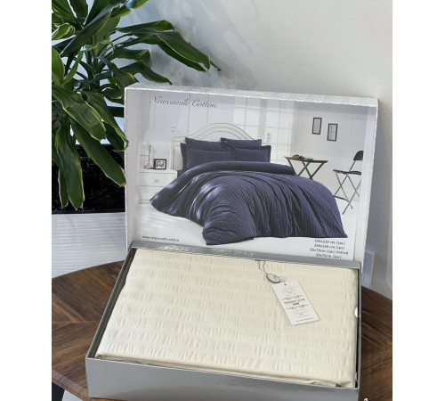 NewCamile Cotton двуспальное постельное белье ванильный 