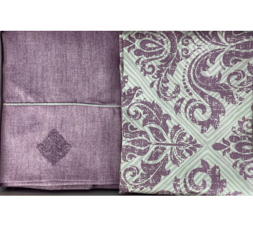 New Damask двуспальное постельное белье фиолетовый