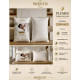 Plumes Twin 50x70 см (50% пух, 50% перо) серебряная кайма подушка Maison D'or