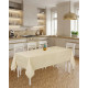 Rachel 160х420 см скатерть Maison D'or ванильный