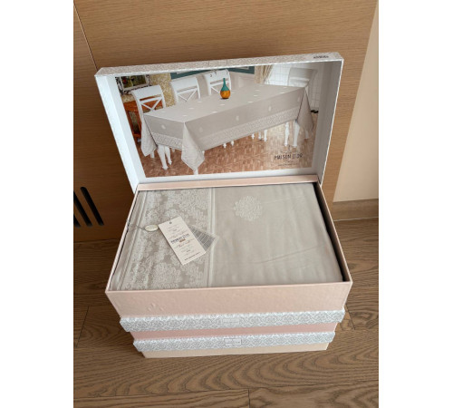 Rachel 160х270 см скатерть Maison D'or каменный