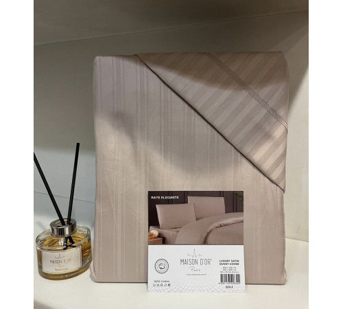 Raye Elegante двуспальное постельное белье Maison D'or бежевый