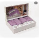 Набор полотенец Roses фиолетовый 30x50 см Maison D'or