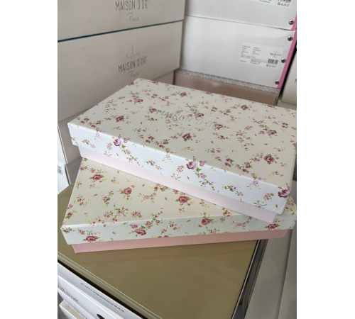 Набор полотенец Roses розовый 30x50 см Maison D'or