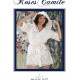 Roses Camile short женский халат Maison D'or розовый 