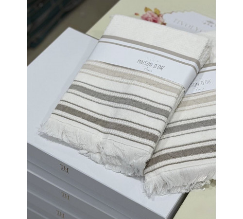 Serviette набор 2 шт 50х100 см полотенце Maison D'or 