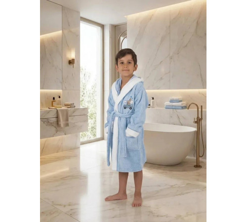 Star Maison D'or халат для мальчика 8 лет голубой