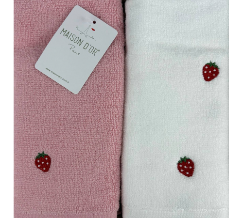 Набор полотенец Strawberry 40×60 см Maison D'or 