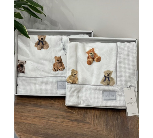 Sweaty Bears 100x150 см детские полотенца Maison Dor 